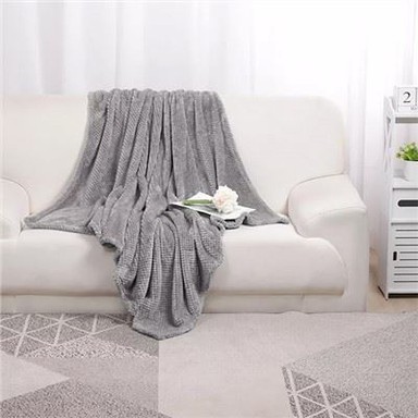 Gofri flanel gyapjú ágytakarók