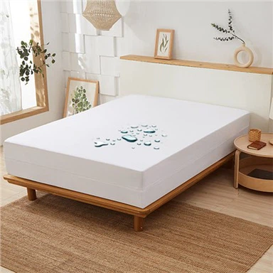 TPU laminált kötött vízálló ágyvédő